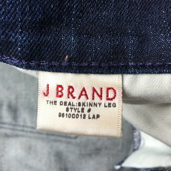 J brand jeans skinny zip ankle jeans - Picture 9 of 13
